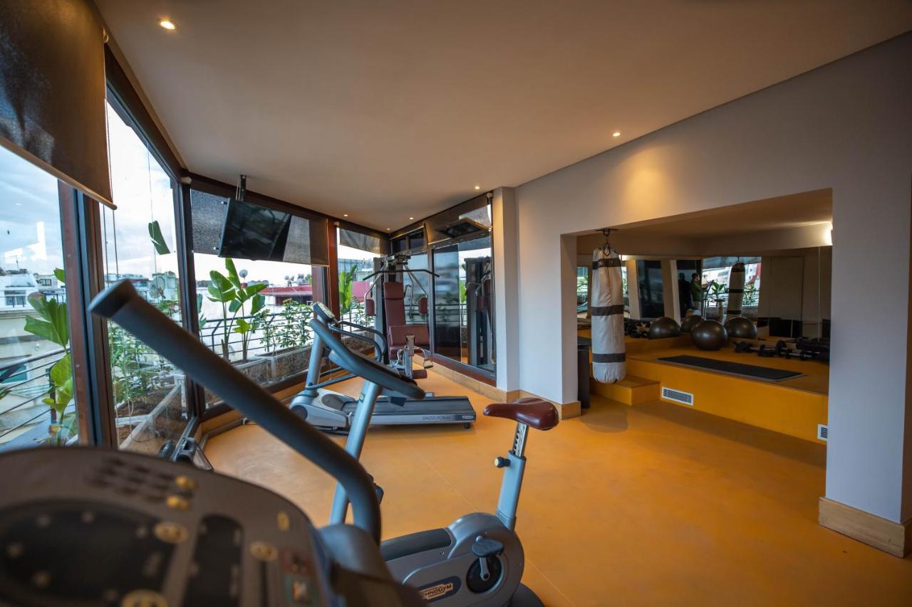 Gray Boutique Hotel 카사블랑카 외부 사진 The gym at the hotel